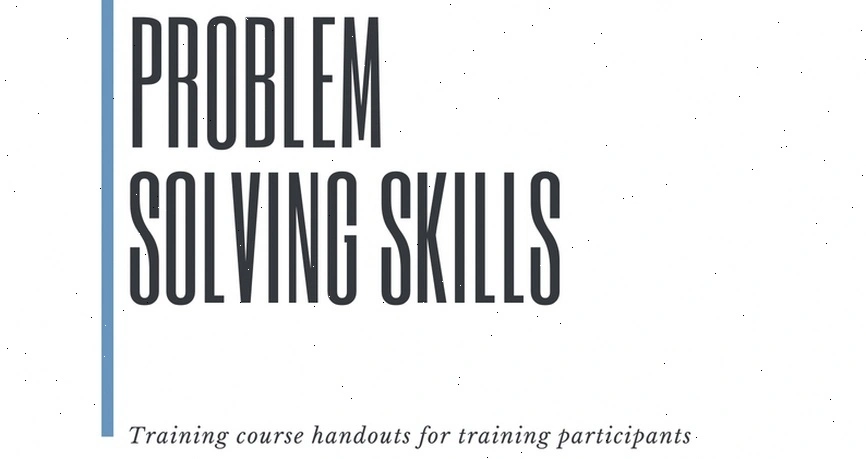 creative problem solving training